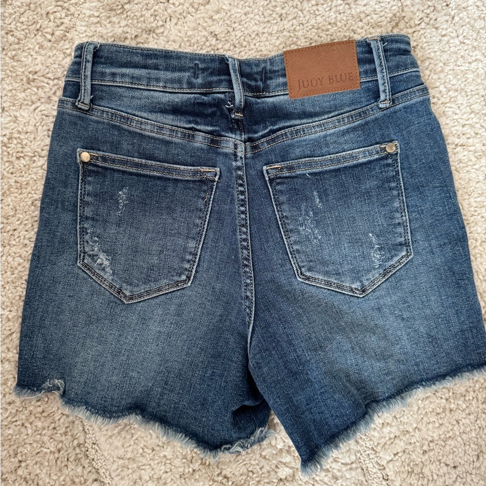 Judy Blue Women's Denim Shorts - Blue